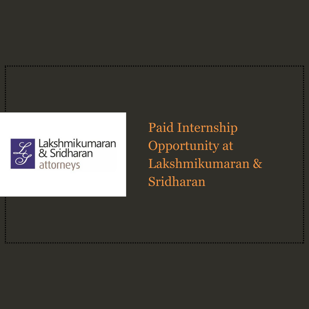 Paid Internship Opportunity at 