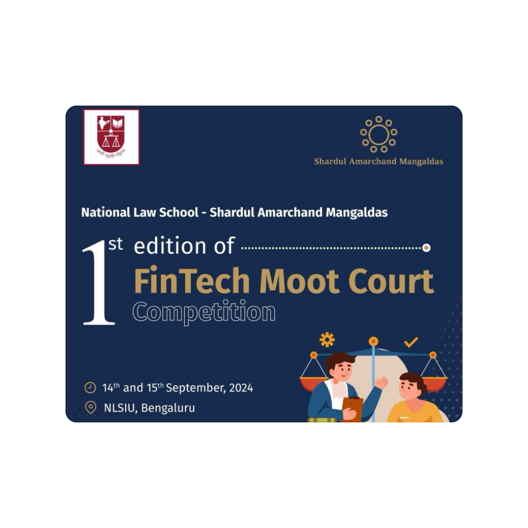 1st Fintech Edititon NLSIU Moot competitions