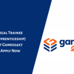 Legal Trainee (Apprenticeship) at Games24x7 [12 Months | Mumbai | In-Office | Paid Corporate Legal Role] Apply Now